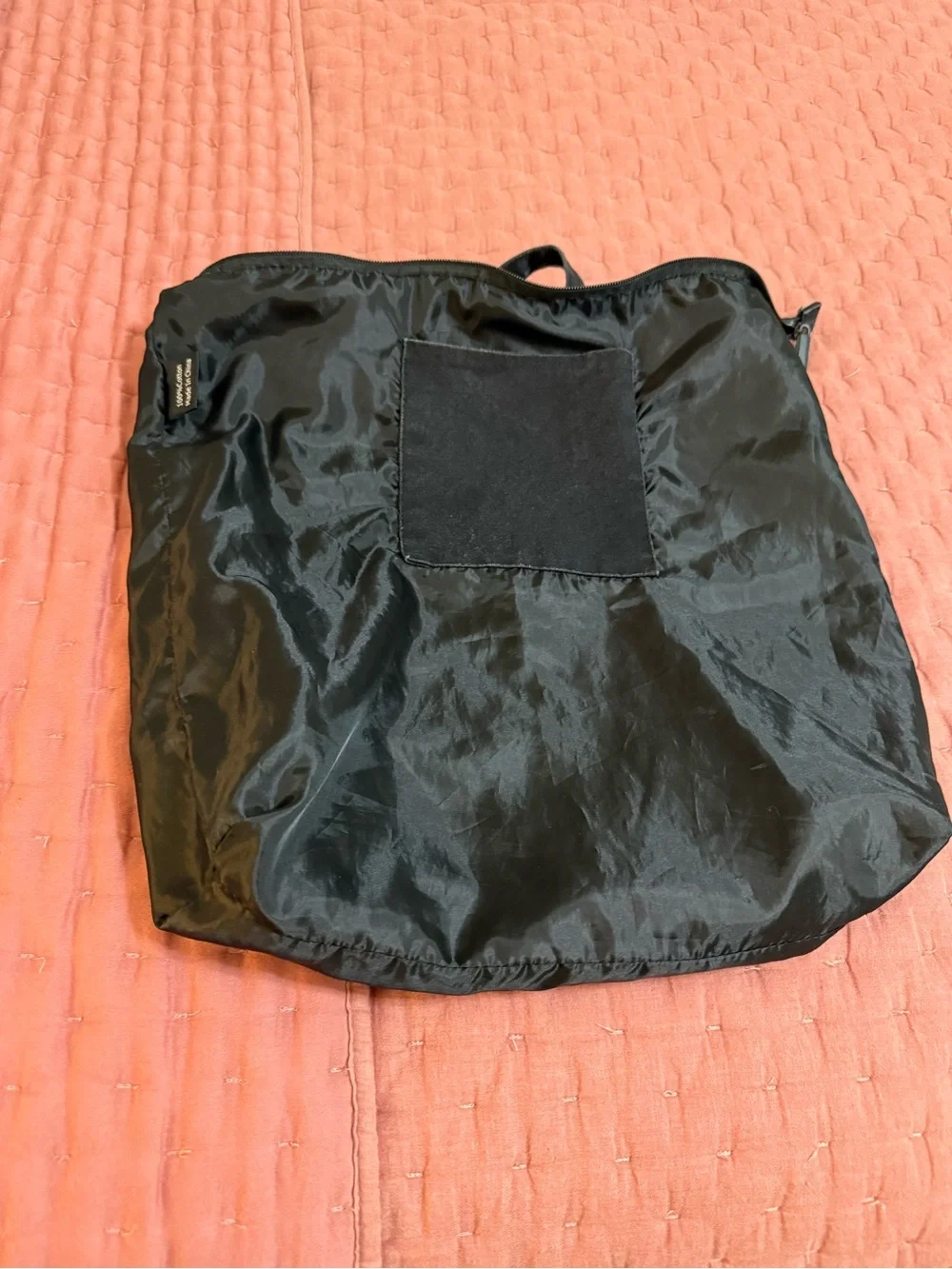 Redken Black denim Tote Bag with Pink Heart Graphic